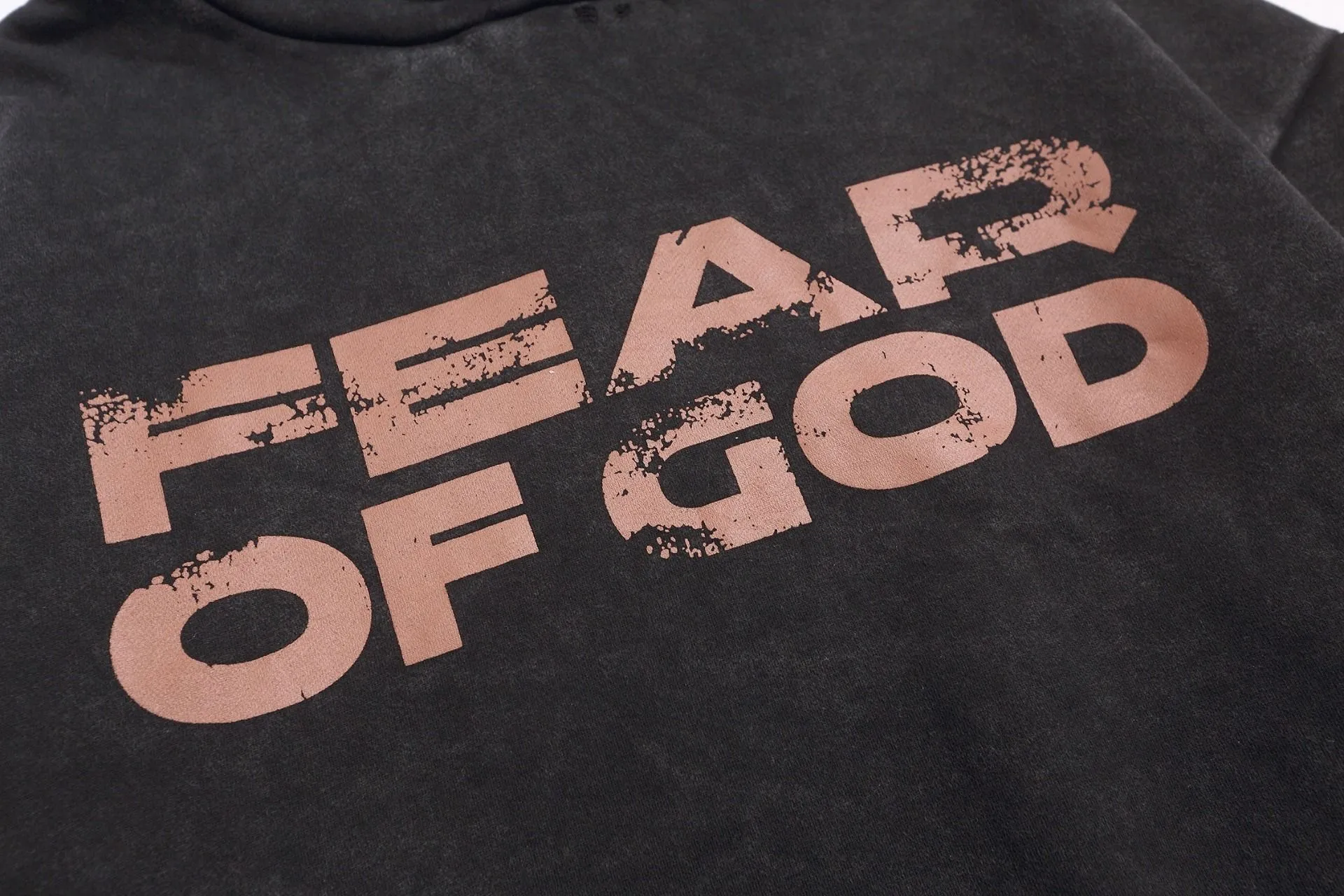 [ ] [ ] FEAR OF GOD Retro ：LM # ： Black Sizes：S M L XL